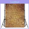 Golden Glitter Christmas Photo Background For Studio And Event Photography