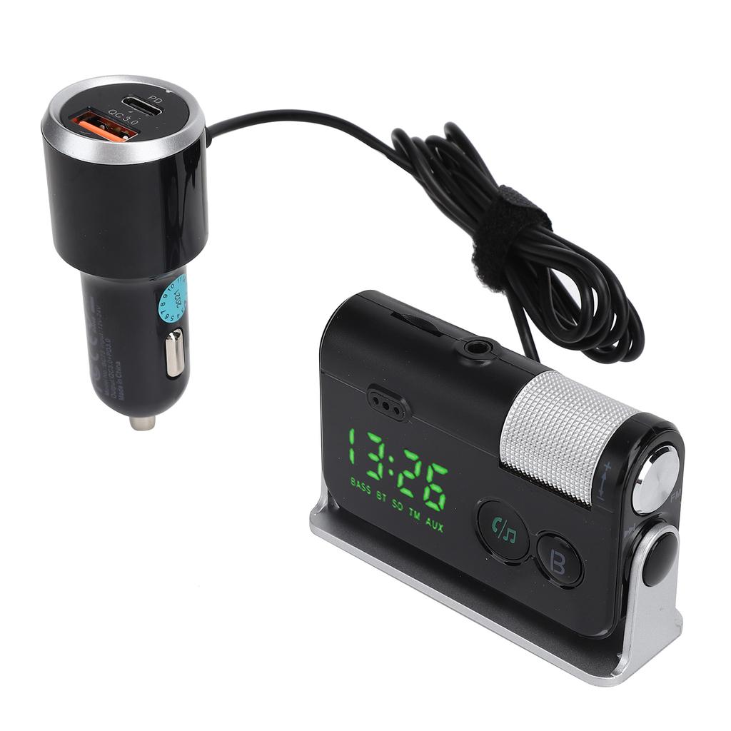 BC73 Auto PDQC3.0 Ladegerät Freisprecheinrichtung FM-Transmitter Multifunktions Bluetooth MP3-Player