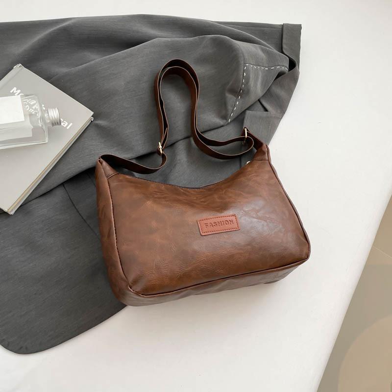 

Super fire small bag women s 2025 new trendy European and American simple atmosphere shoulder bag texture commuter tote bag niche