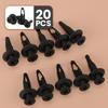 20Pcs Front Grille Bumper Mudguard Panel Trim Scrivet Rivet Retaining Clip Fastener Retainer Fit for Ford Ranger Mazda BT50 New