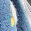 2024 Lazy Style Cartoon Sheep Thick Loose Sweater Cardigan Jacket