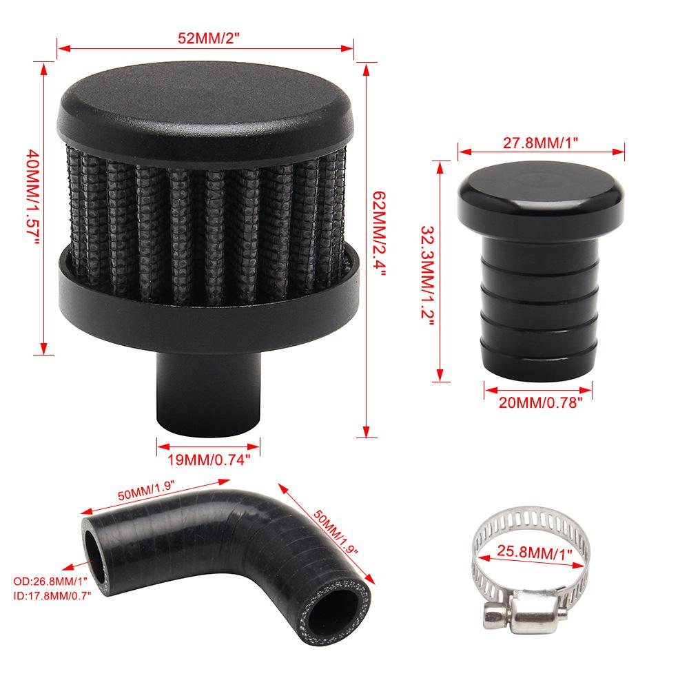 Compatible Crankcase Ventilation Filter for Dodge Cummins Diesel 6.7L 3500/2500 (2007.5-2018)