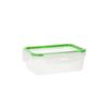 Quid Greenery pusdienu kārba 1 L Caurspīdīga Plastmasa 13 x 18 x 6,8 cm - 1 L (4 Vienības) (Iepakojums 4x)