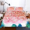 Quilt Cover Set Christmas Snowflake Deer Dekbed Overtrek Adult Queen King Size Bedding Set Duvet Cover Pillowcases Home Textiles