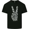 Peace Word Art Hippy Environment Kids T-Shirt Childrens