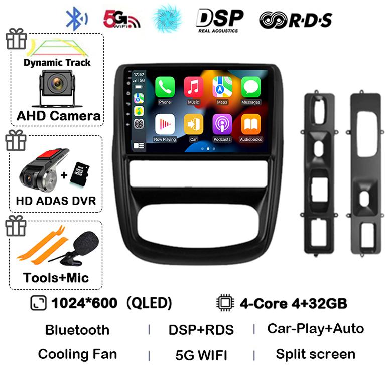 Android 14 Carplay Auto Car Radio For Renault Duster 1 2010 2011 2012 2013 2014 2015 Multimedia Video Player GPS 360 Camera 4G