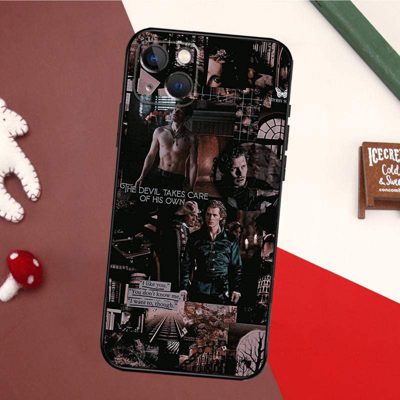 Klaus Mikaelson Vampire Diaries Case For iPhone 16 15 14 13 12 Mini 11 Pro Max X XR XS 7 8 Plus Soft Bumper Cover