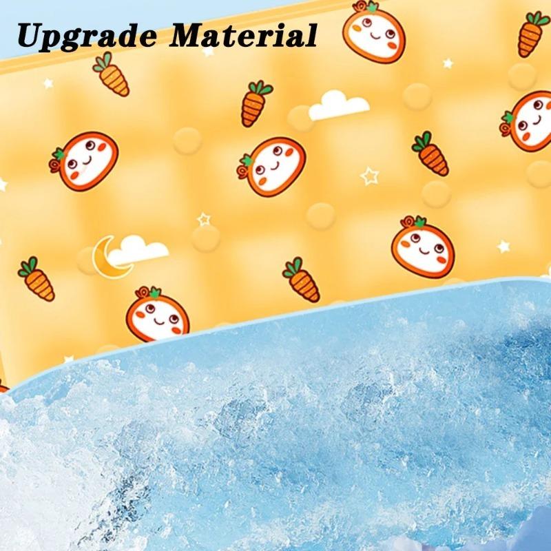 Pet Ice Pad Summer Dog Cooler Pad Breathable Cat Cooling Ice Pad Large Dog Sleeping Pet Ice Pad Sleeping Pad Summer Cooling Pad
