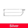 For Toyota Highlander XU70 2020-2024 2024 Hybrid Stainless Car Air Conditioning Knob Climate Control Switch Speed Button Cover