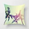 45X45CM Summer Beach Charming Landscape Pillowcase Palm Tree Plant  Bed Sofa Car Cushion Cover Home Decoration