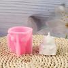 3D Bear Animal Silicone Candle Molds for Handmade Candle Soap Making Concrete Clay Silicone Molds for Gypsum Decoration