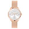 Furla METROPOLIS Silver Rose Gold Mesh Stainless Steel R4253102530 Watch Women's [Item]