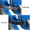 Jeep Door Limiting Straps, 2PCS Heavy Duty Adjustable Door Check Strap Compatible with 1987-2024 Jeep Wrangler JK JL TJ YJ CJ JKU Load 1000 Lb