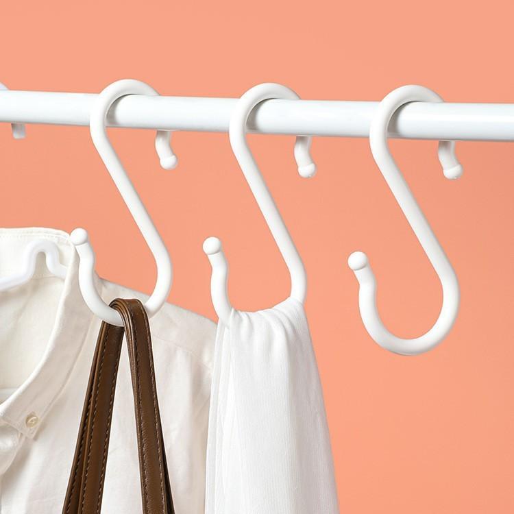 Plastic S Hooks For Home Organization With Double Hooks Load Capacity For Diy Closet Storage