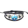 Anime Poke Ball Handmade Multi Layer Woven Bracelet Anime Surrounding Time Gem Fashion Handicrafts