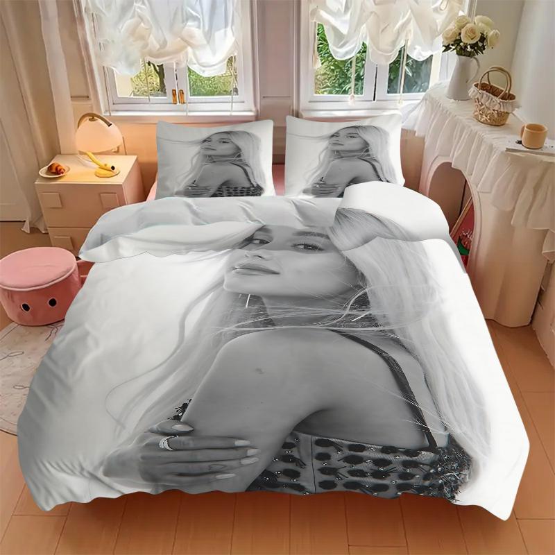 3Pcs Elegant Fashion Portrait Bedding Sets For All Sizes New 3D Printed Bed Cover Comforter Duvet Cover Pillowcase Bedroom Decoration