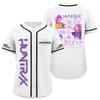 Children's Casual Cartoon Print Short-sleeved Baseball Jerseys Children's Sportswear Top