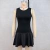 2026 Summer New Women's Solid Color Sleeveless Patchwork Dress