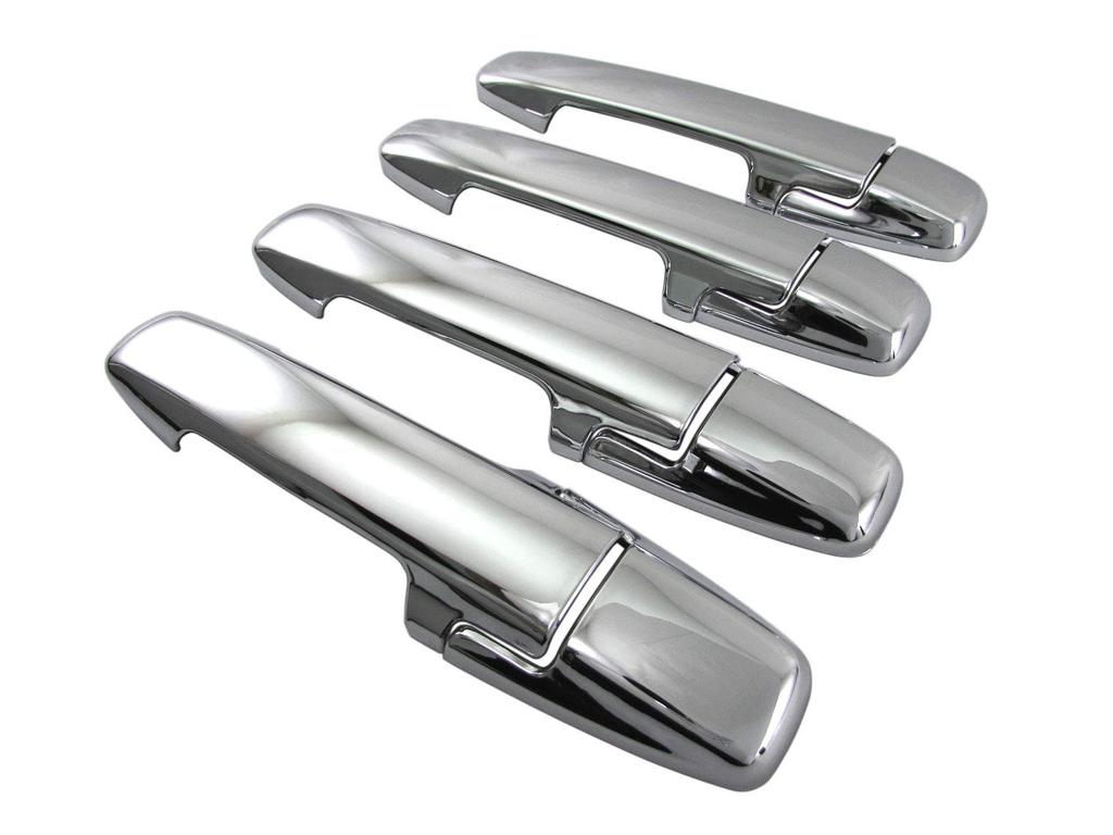 BRIGHTZ Chrome Door Handle Covers for Wagon R MH55S Compatible with MH Wagon R 35195 MH35S, [SPA-NOBU-FS-A2B0C2] MH35, MH55, H35, H55, 35, 55, Hybrid,