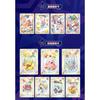 Collezione di Carte da Collezione di SpongeBob SquarePants Serie Momenti Felici Carte BP/UR Set Ufficiale di Carte Scambiabili con Personaggi per Bambini