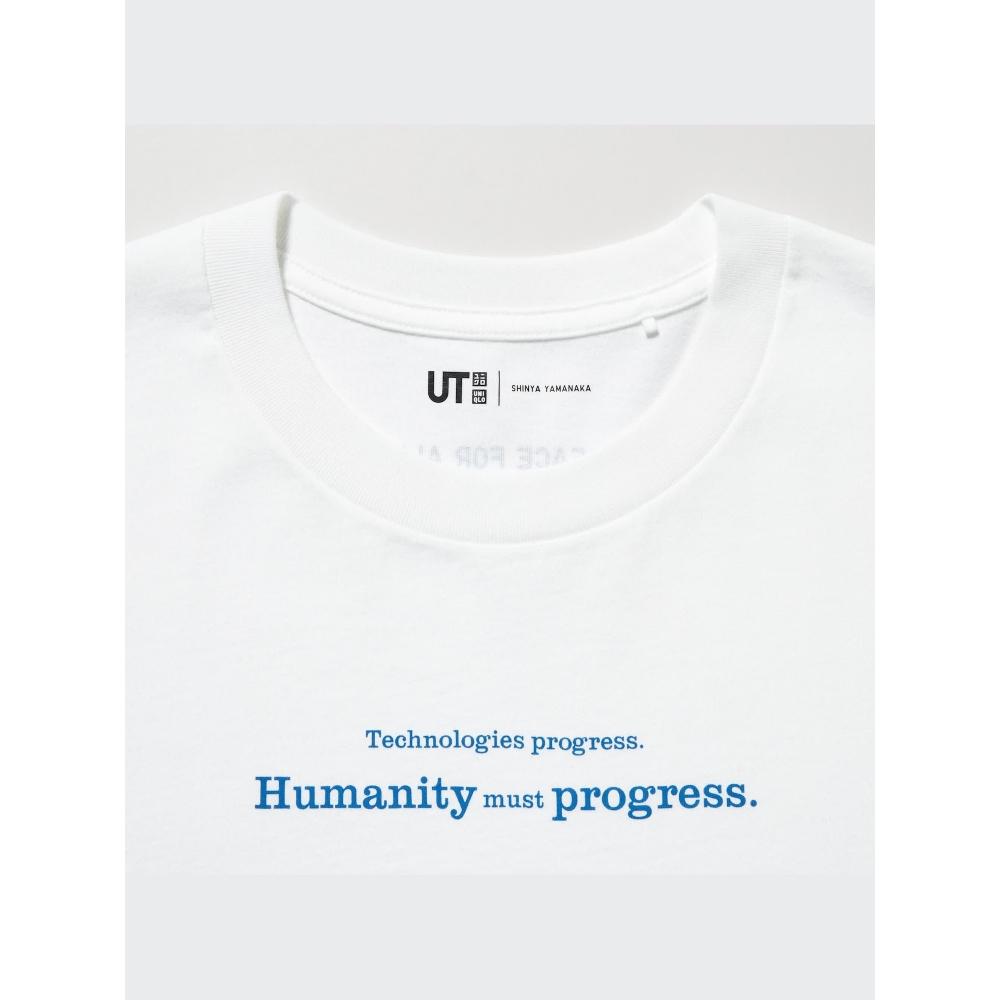 Uniqlo Peace For All Graphic T  shorT Sleeve Regular fiT  Shinya Yamanaka