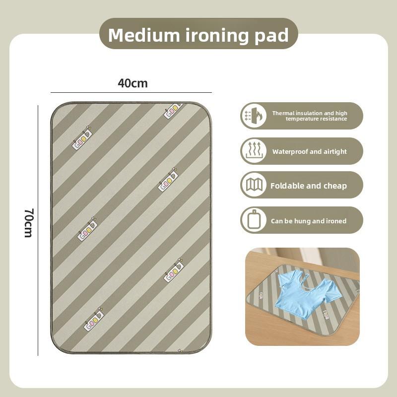 

Складной Портативный Коврик для Глажки - Полипропиленовый Термостойкий, Нескользящий, Легкое Хранение, Идеально подходит для Путешествий и Домашнего Использования, Подходит для Всех Поверхностей - 1 шт.