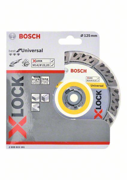 Universal Diamond Blade 125*2.2 X-Lock - B 2608615161