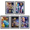High-resolution Silk Poster Of Toy Story 4 For Home Decoration Enthusiasts**