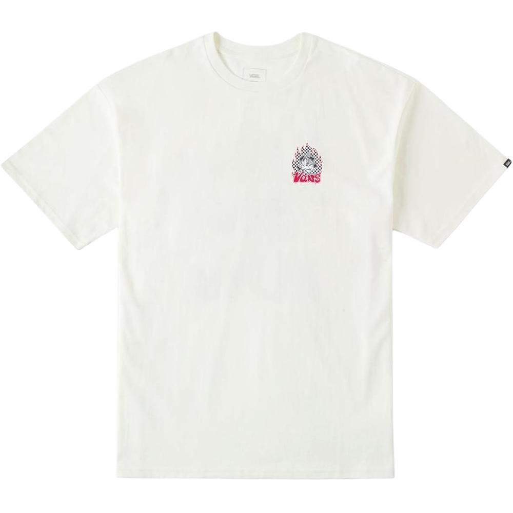 Vans Graphic T-shirt White Red Unisex VN000GSUFS8 L