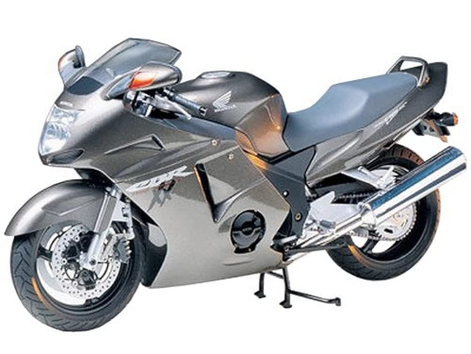 Tamiya 1/12 Серия мотоциклов №. 70 Honda CBR1100XX Super Blackbird Пластиковая модель 14070 Серый