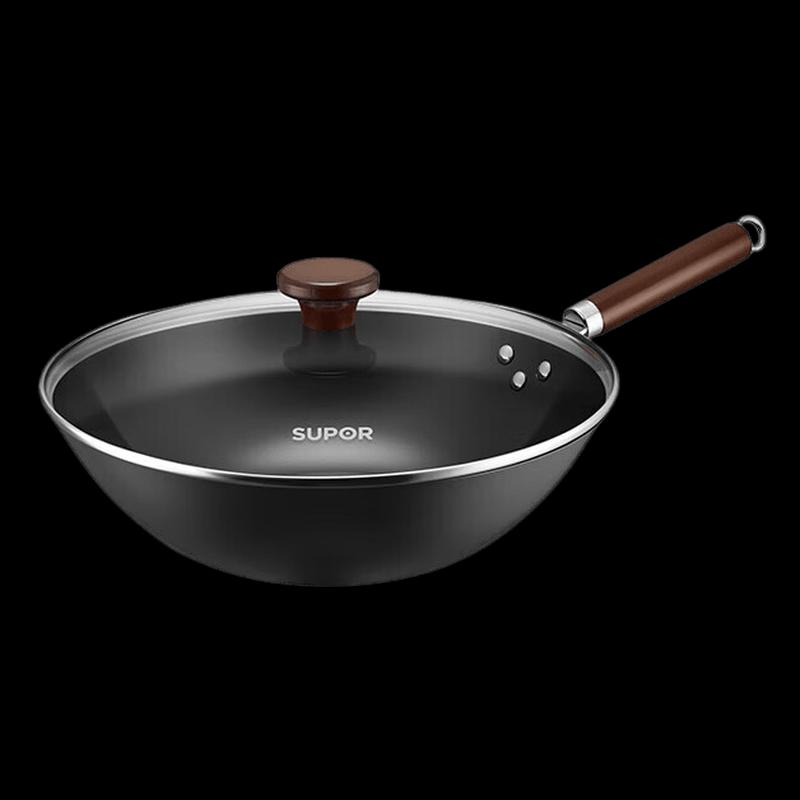 SUPOR Fine Iron Stir-fry Wok