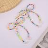 Butterfly Bowknot Hairpin Imitation Pearls Beaded Bow Barrettes Hair Accessories Colorful Hair Clip Headwear Ornament