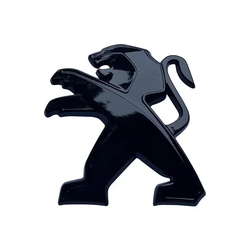 

2026 Горячая Наклейка на Автомобиль Наклейка-Шильдик на Задний Багажник для Peugeot 307 306 207 407 408 308 206 406 301 507 508 5008 3008 Металлическая Передняя 7.8x6.3cm