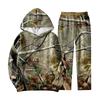 Men's Camouflage Hooded Sweatshirt And Sweatpants Casual Sports Suit