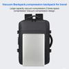 Vacuum Travel Bags Expandable Vacpack Backpack Expandable Travel Backpack with Lock Vacuum Compression Sealing Daypack