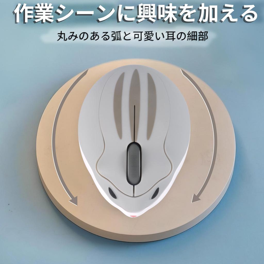 Wireless Mouse with a Moe Hamster Animal Dual Quiet USB Compatible with and MacBooks Appearance, Soundless, Modes, Operation, Receiver, Energy-Saving,