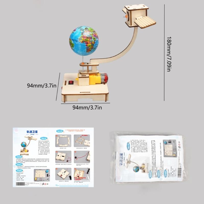 Science Experiment Kits Creative Science Project Kits Orbiting Satellite Model Funny Teaching Aids For Kids