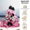1pc Minnie Printing Blanket - Soft, All-Season Throw for Office Blanket,  | Personalized Gift with Adorable Cartoon Design