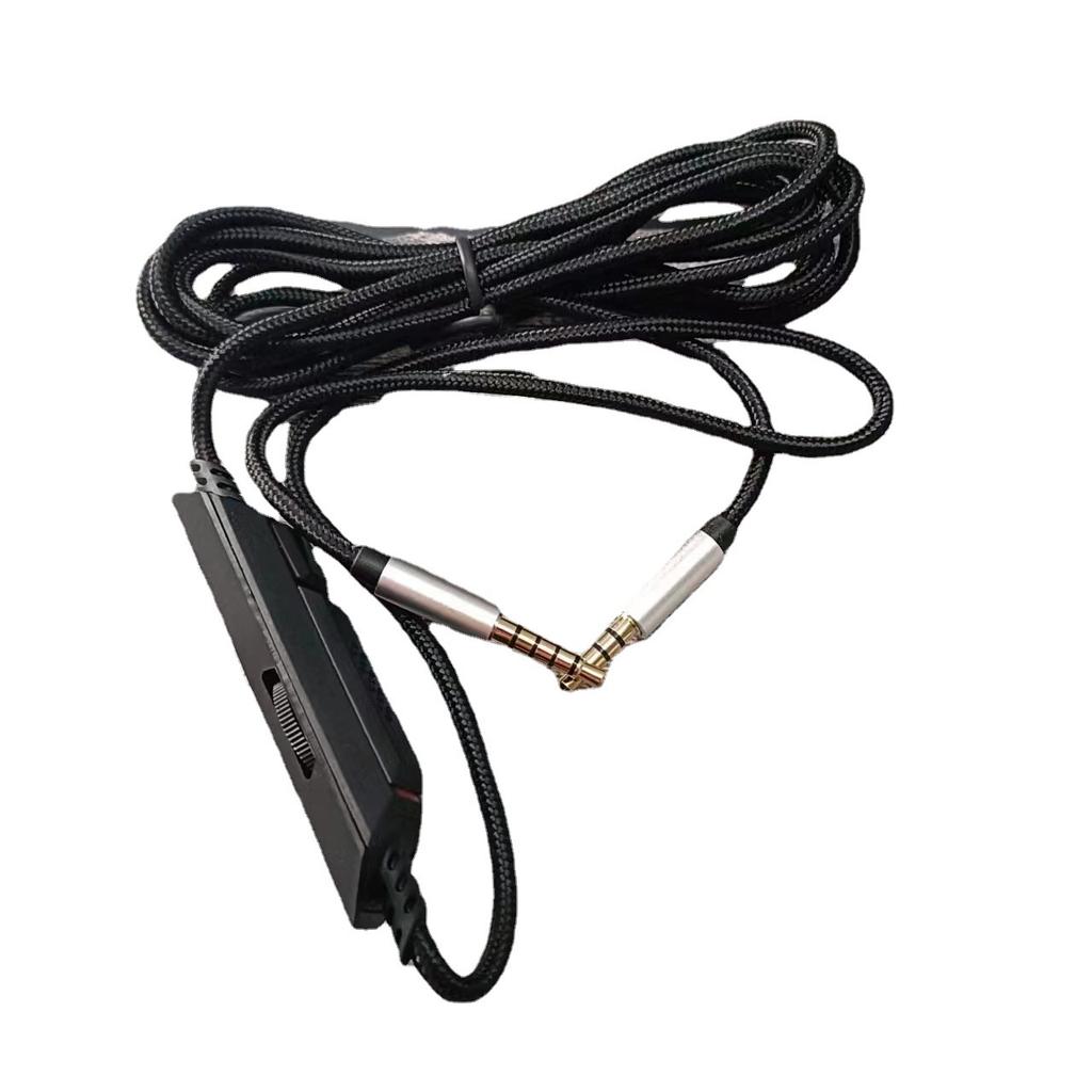 High quality audio cable For Logitech A10/30/A40/A50 Headset  Silent tuning AB mode 3.5mm to 3.5mm plug braided wire