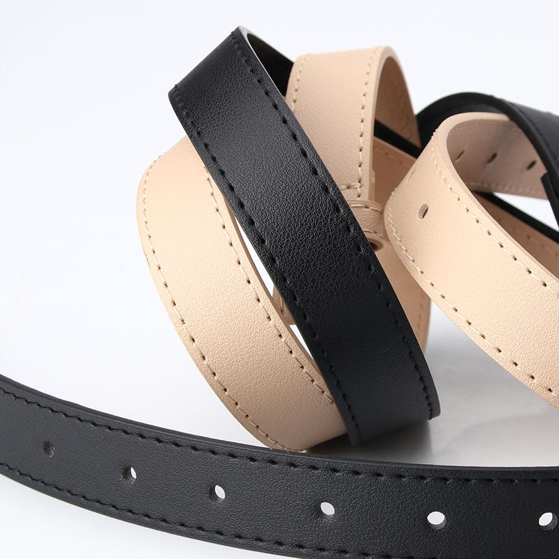 Fashionable Women's Versatile Dress Sweater Coat Decorative Belt Youth Jeans Belt Women's Belt