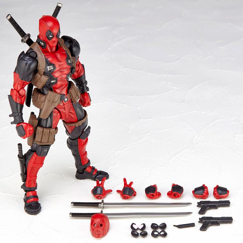 2 Sign Cheap Sale15cm X-MAN DeadPool Super Hero BJD Joints Moveable Action Figure Model Toys