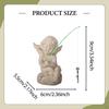 Angel Figurine Lawn Ornament Decorative Creative Flower Pot Decor Garden Statue for Balcony Outdoor