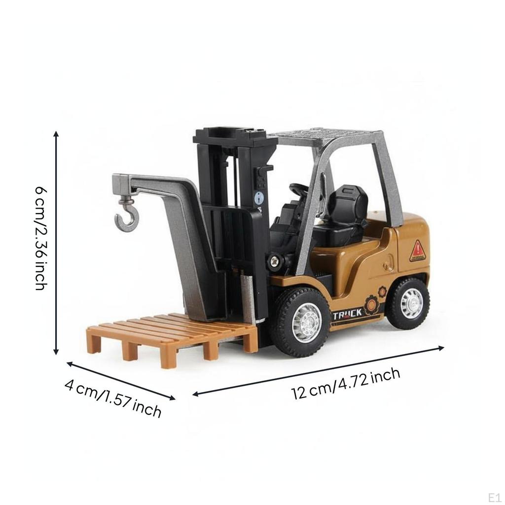 Remoting Control Forklift Truck Liftable Fork Mini Toy Simulation Planning & Building