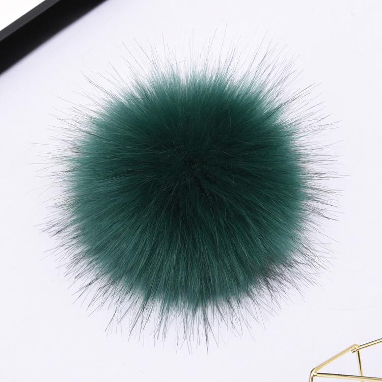 Faux Fur Pom Pom for Clothing, Shoes & Hats - Fox & Raccoon Style Accessories