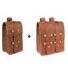 3615 Marsupio Retro: Borsa per telefono in pelle Crazy Horse unisex per sport e moda outdoor