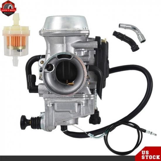 For Honda Foreman 400 450 FourTrax 300 350 Rancher 350 Carburetor&Throttle Cable