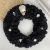 Halloween, GhostFestival: Skulldecorations, Fabric Garlands, Rattan Rings, Festival Hanging Ornaments, Hanging Props