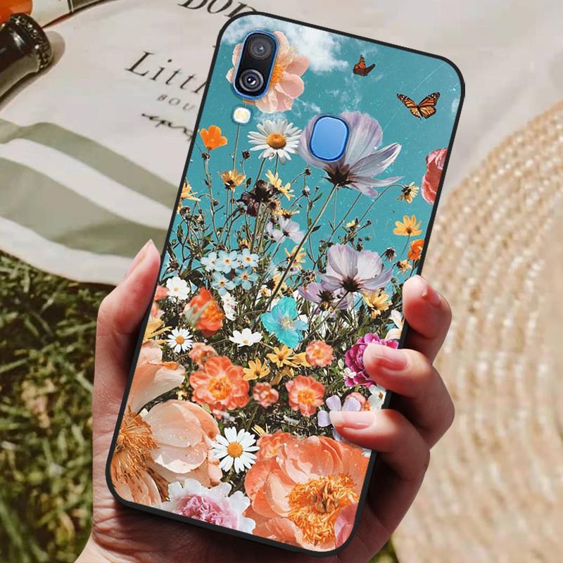 Case For Samsung A40 Case Soft TPU Phone Back Cover For Samsung Galaxy A40 Silicon Case Coque A 40 A405 A405F Bumper Fundas Bag