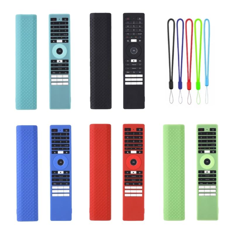 Soft Remote Skin Thickened Remote Protectors Silicone Case Easy Carrying Case Silicone Texture Suitable for ERF3A98T