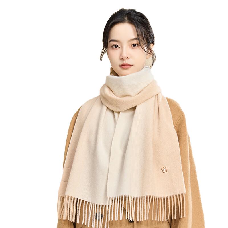 JIUMU Women's Pure Wool Scarf & Shawl